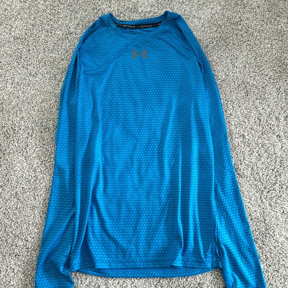 Under Armour youth long sleeve compression shirt size large